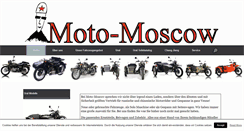 Desktop Screenshot of moto-moscow.de
