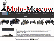 Tablet Screenshot of moto-moscow.de